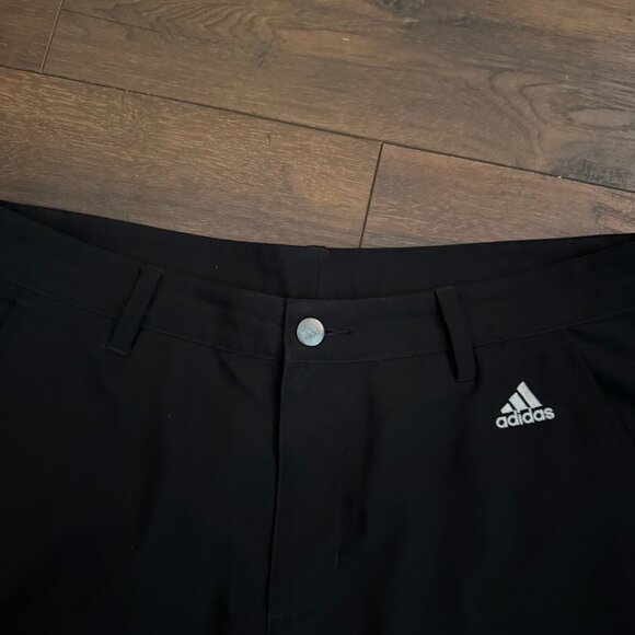 Adidas Men's Black Golf Shorts - Picture 2 of 5